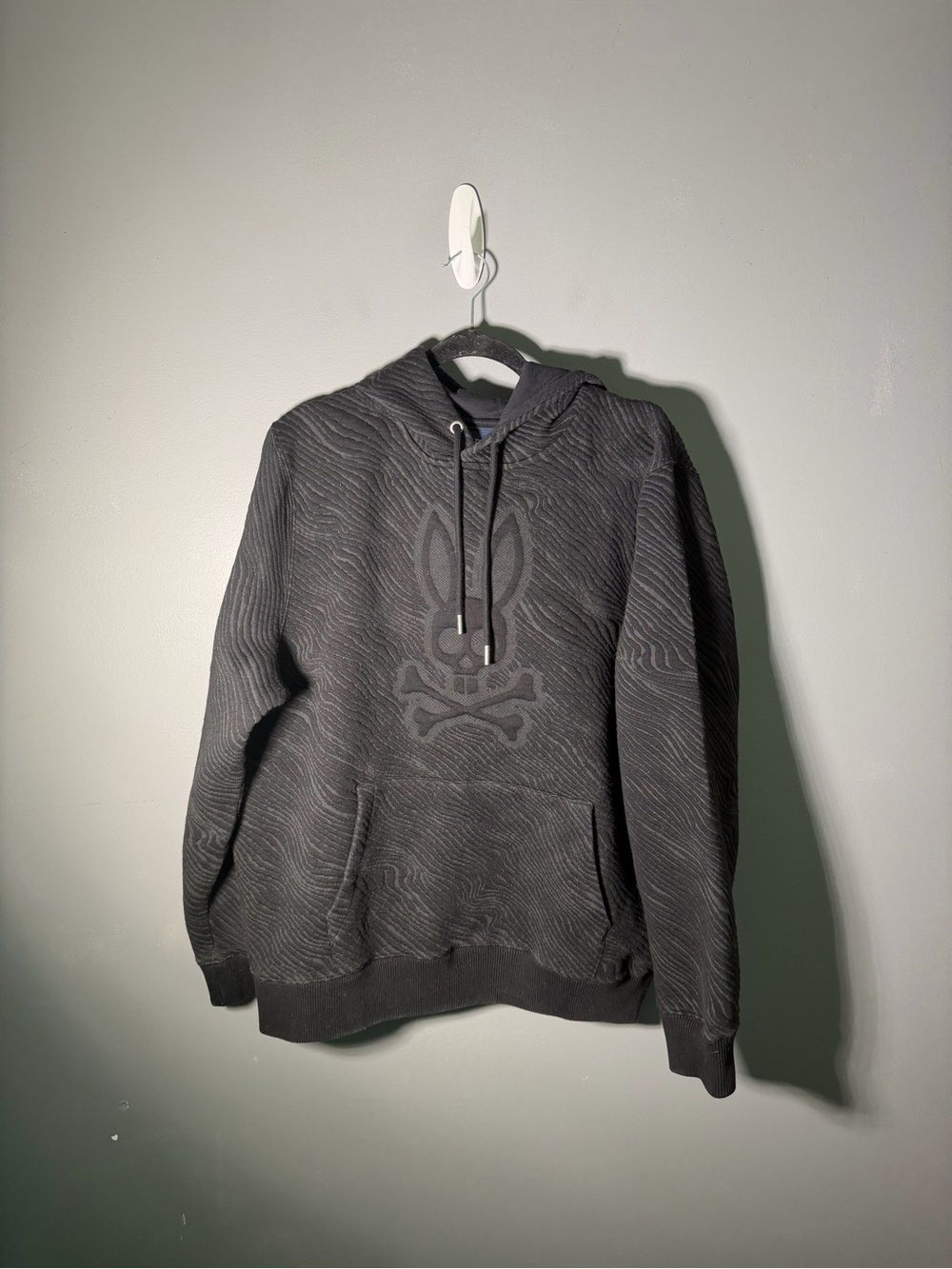 Psycho Bunny Kendrick Textured Hoodie Size 3XL - Picture 2 of 10